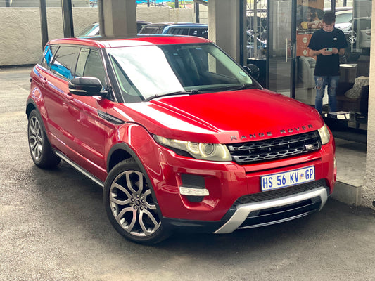 2013 Range Rover Evoque SD4